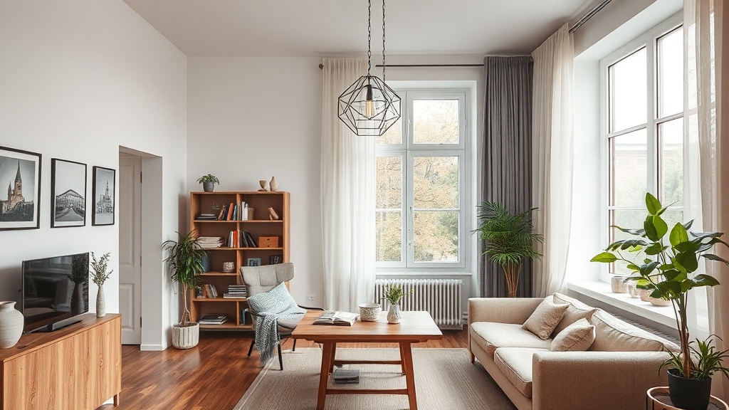 Detailansicht einer bohrfreien Klemmhalterung am Fensterrahmen für Rollo oder Plissee
