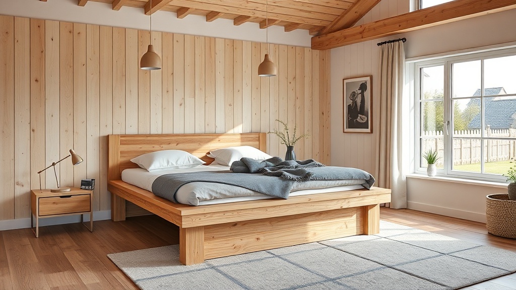 Holzbalkendecke Altbau mit Lastverteilplatte unter Wasserbett